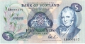 Bank Of Scotland 5 Pound Notes 5 Pounds, 20. 6.1990